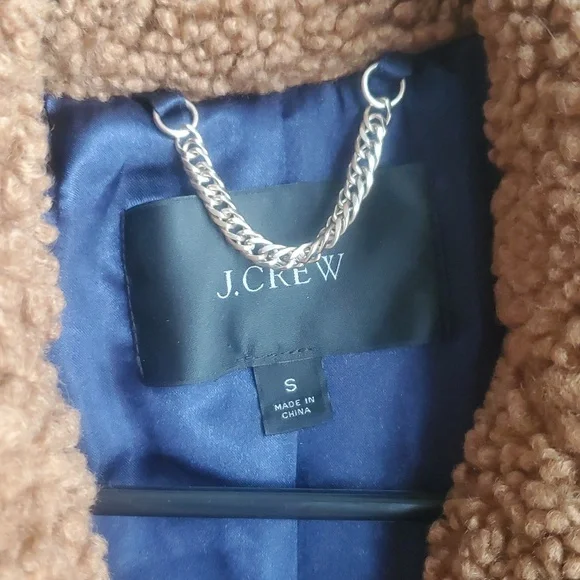 J. Crew Tan Teddy Coat - Picture 2 of 9